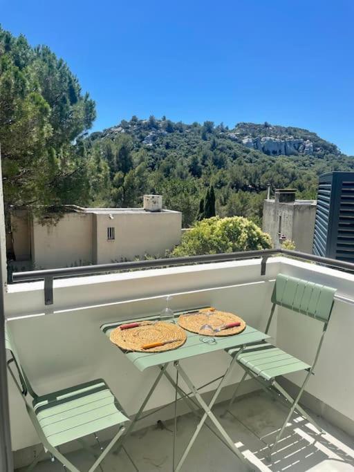 "Lou Mes" Les Baux Balcon Les Baux-de-Provence Exterior foto