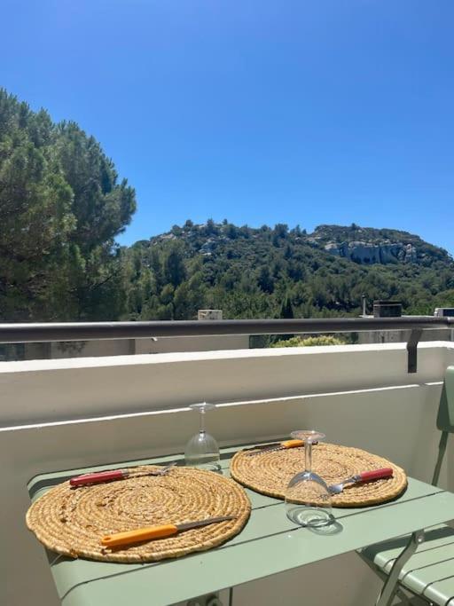 "Lou Mes" Les Baux Balcon Les Baux-de-Provence Exterior foto